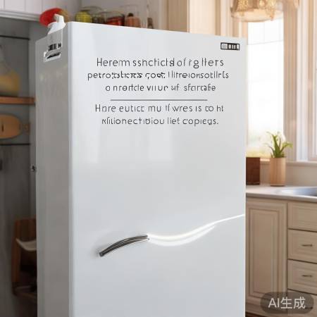 冰箱贴防指纹美门