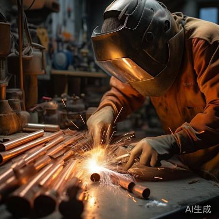 焊接铜管，清洁是关键