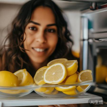 柠檬敷脸变亮白