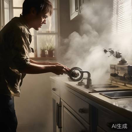 遇爆破声，先关阀通风，再修