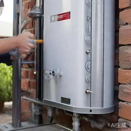 安装承重支架固定热水器