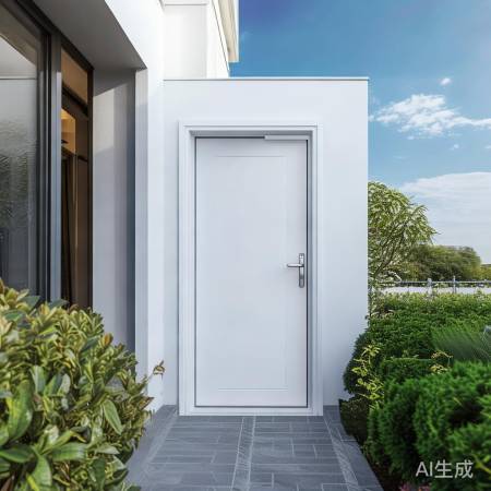 白色防盗门，美观实用首选
