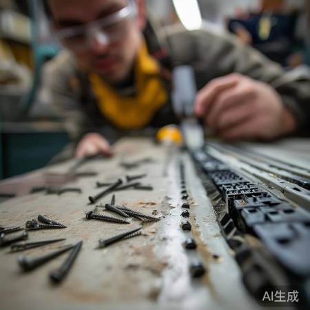 拆解前先关电源，注意螺丝大小。