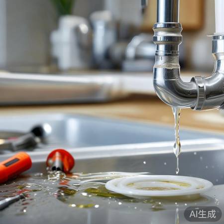 热水器漏水，需检查密封圈