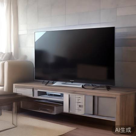 长虹电视开机键位置不同