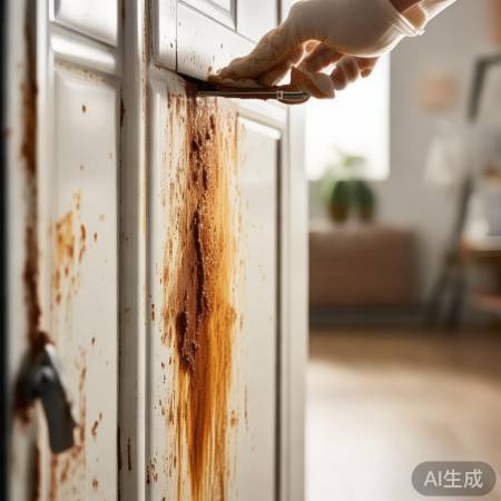 “消毒柜防锈贴纸去除技巧”