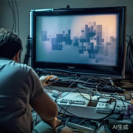 电视信号丢失,检查重启解决