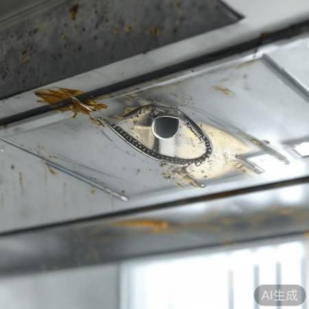 油烟机通风孔勿堵塞