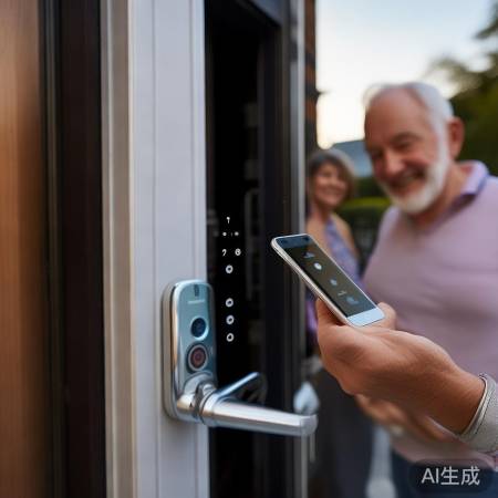 智能锁芯，安全便捷