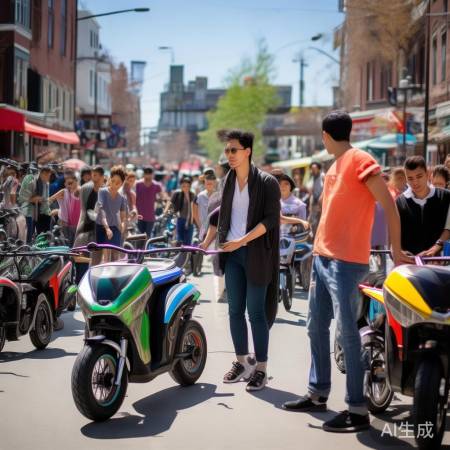 中国电动三轮车美国热销