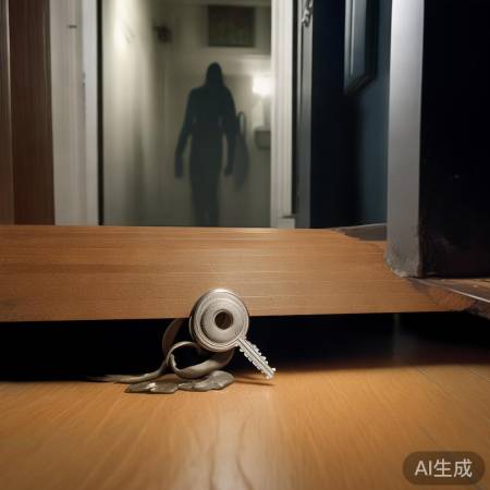 “智能锁钥匙藏隐蔽处”