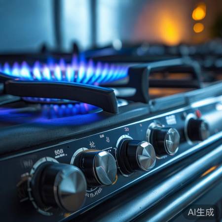 猛火燃气灶调节火焰大小