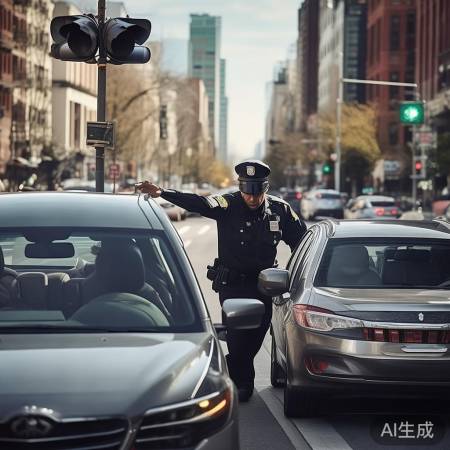 绿灯不走，罚3分100-200