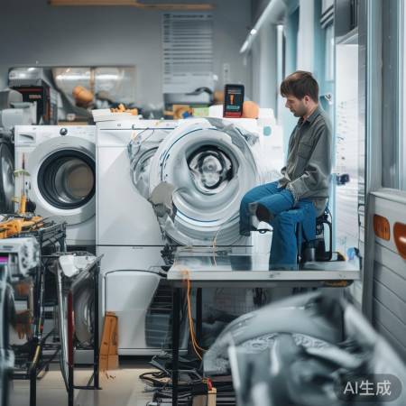 洗衣机维修规范，专业认证，质保