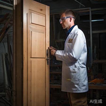 门体变形，锁难打开