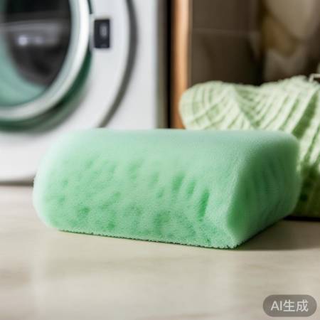 绿盾去污海绵，天然温和，去污卫