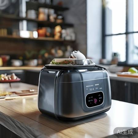 变频节能油烟机，人性化设计