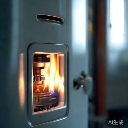 开启热水器，点燃火焰