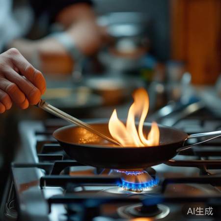 细心调整风门，防火焰熄灭