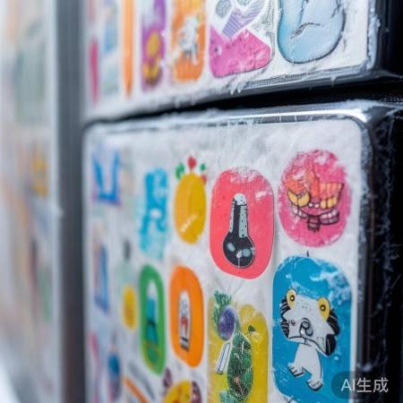 冰箱贴膜材质多样，PVC易脆化