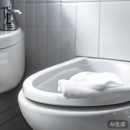 马桶盖圈清洁法