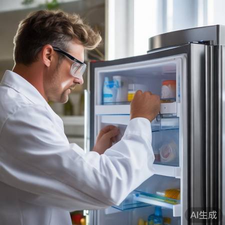 冰箱体检：密封完好，冷气均布