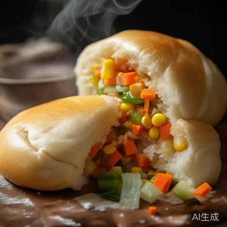 多样馅料，健康美味馒头