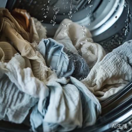 棉麻衣物，吸水适中洗。