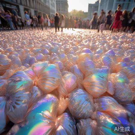 景区蛤蜊广场壮观