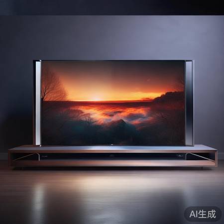 独特简约4K电视