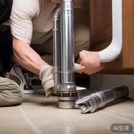 解决紧接口，巧用毛巾或撬棍