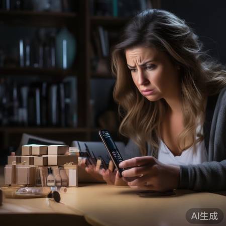 女士疑化妆品造假,商家否认