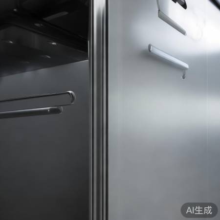 消毒柜启动,勿急放物