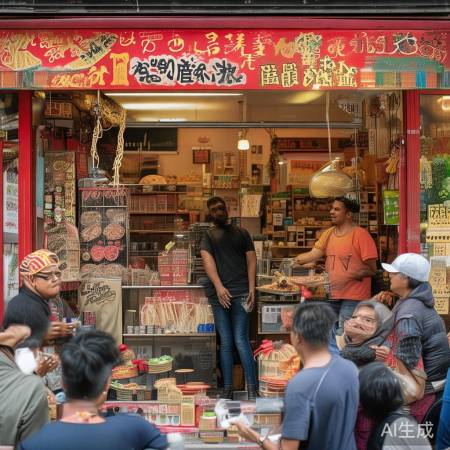 抄手店老板抓住热潮,创意营销