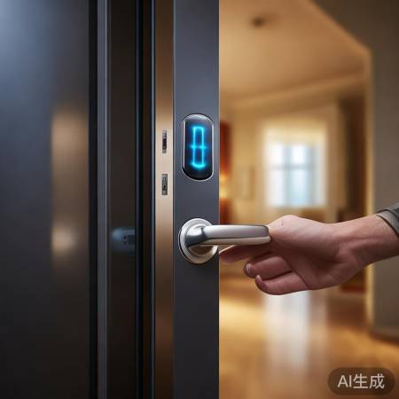 指纹锁，安全便捷
