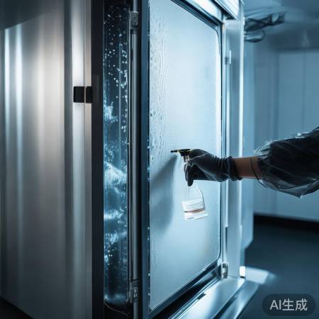 消毒柜门清洁消毒