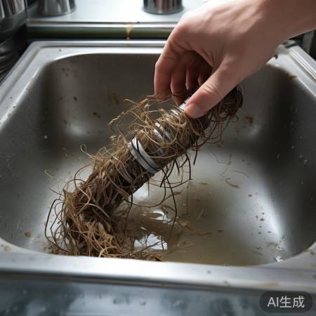 检查排水管是否堵塞