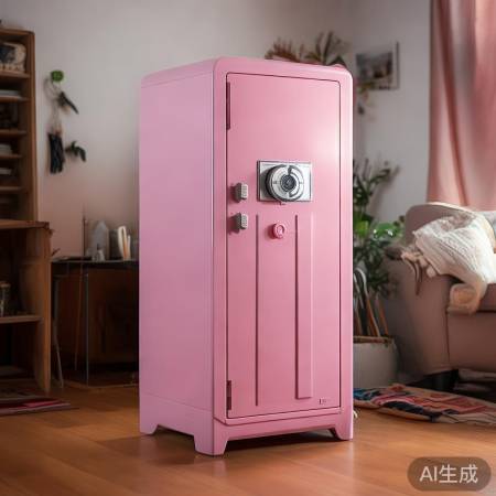 粉色保险柜，美与安全并存