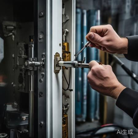 防盗门撬锁舌不回弹原因及维修