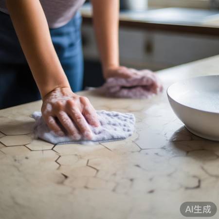 清洁六角区，工具准备完毕