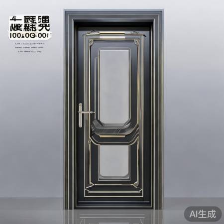 “高端防盗门，品质与美并重”