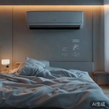 舒适静音空调,夜静入眠