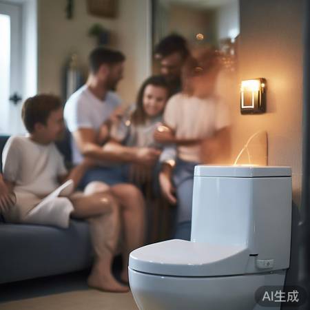 “半智能马桶，舒适生活神器”