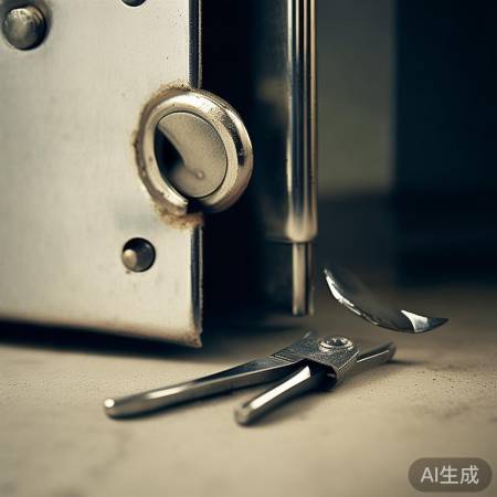 撬锁勿用尖锐物