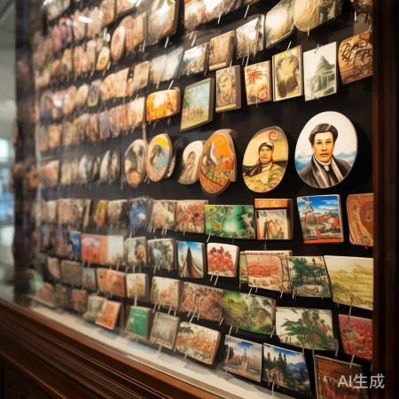 中国美术馆精选艺术冰箱贴