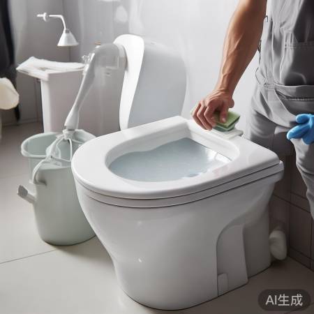 保持马桶清洁防堵塞