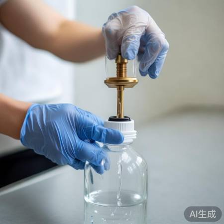 关闭补水口，均匀拧紧螺帽